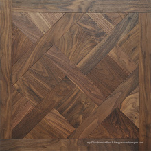 Parquet de plancher de mosaïque en bois de chêne Plancher de plancher en bois machiné par ingénierie